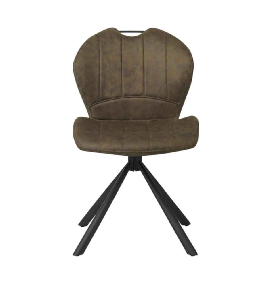 #CHAISES PIVOTANTE 180°-KAKI-16231KA  -BURTON 2