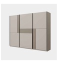 ARMOIRE 3 PORTES COULISSANTES-L270 CM-24KCOF69-CASHMERE/ CASHMERE/CONGO-CUBE