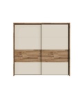 ARMOIRE 2PT COULISSANTE+PASSE P+ECL-L 231.1CM-RCQS92413B-2T-COLORIS -Q250-RICCIANO 2