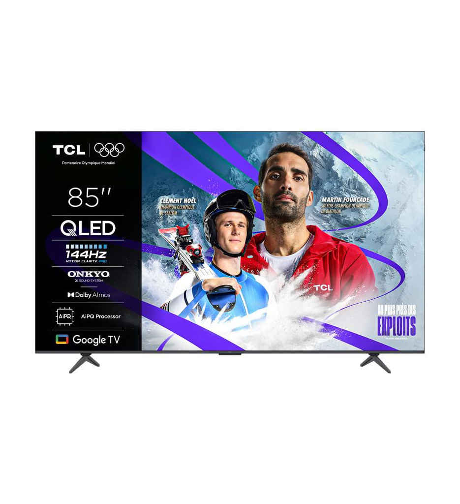 TV QLED 214CM 144HZ  F °TCL 85P81K