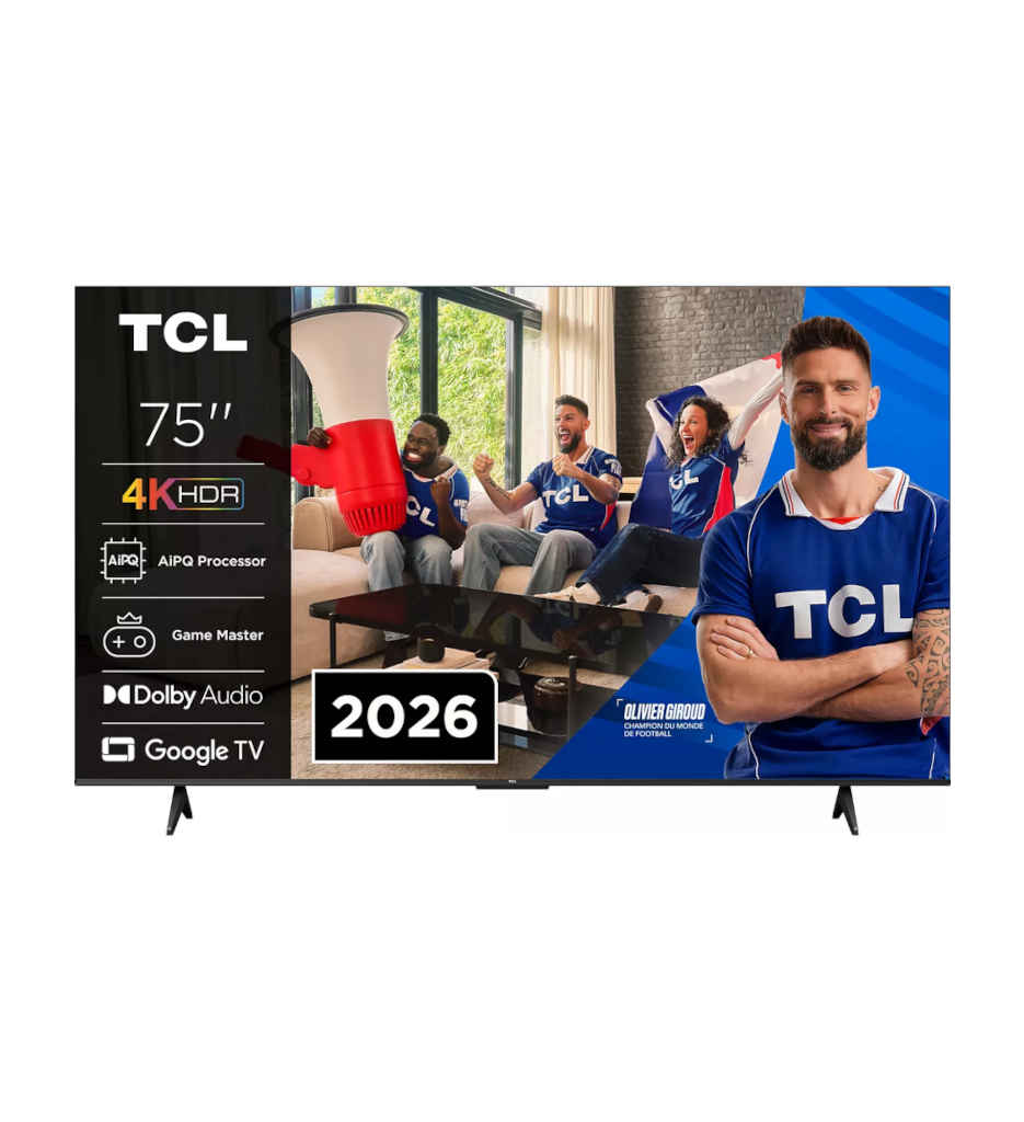 TV UHD 4K 189C °TCL 75P6L