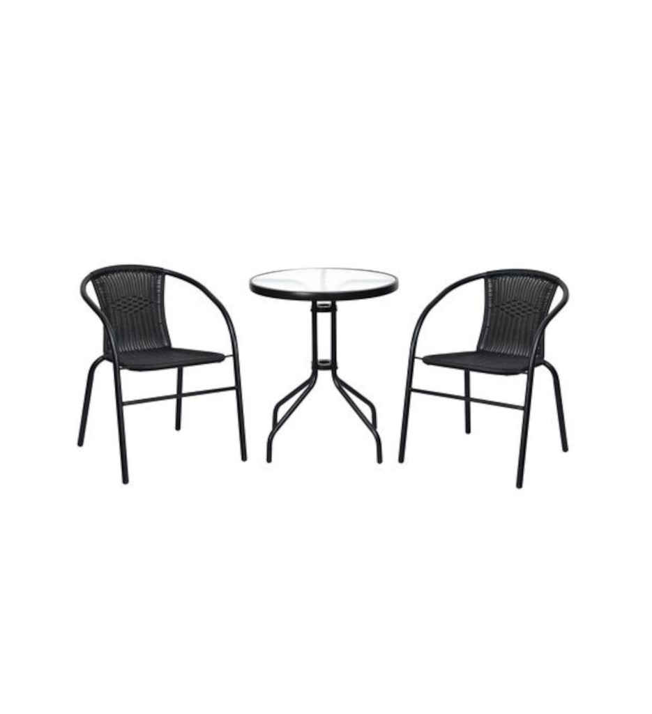 Ensemble table + 2 chaises BALCONY