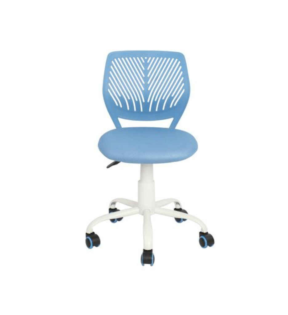 #* Chaise de bureau bleu LALY