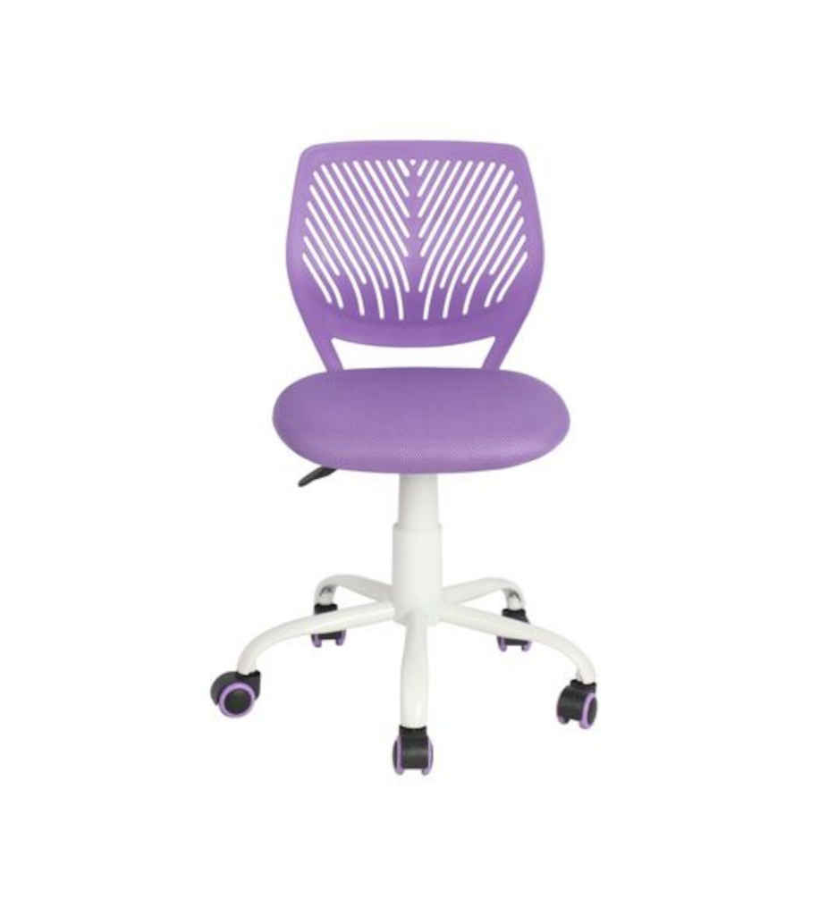 #* Chaise de bureau violet  LALY