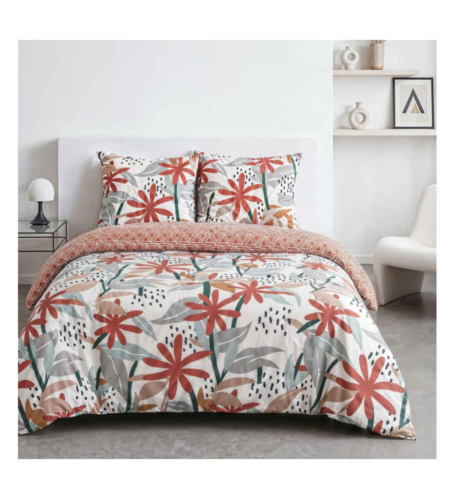 Parure de lit 2 personnes 220X240 Polyester CRAZY 10.7 131044