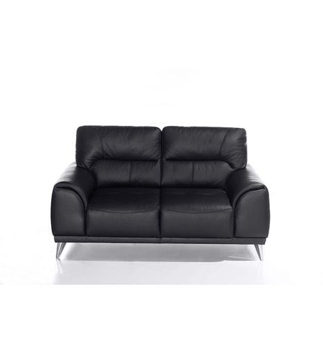 [603479] CANAPE 2PL  CUIR NOIR 9003 - FRISCO-C928200/PAMP