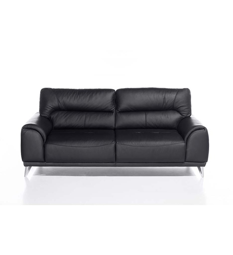 [603480] CANAPE 3PL CUIR NOIR 9003 - FRISCO-C928300//PAM