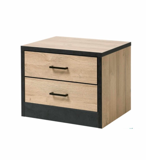 [718641] **CHEVET 2T - ∞NORA-FRENCH OAK