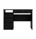 #BUREAU COLLEGE 3 NOIR 109.3 CM