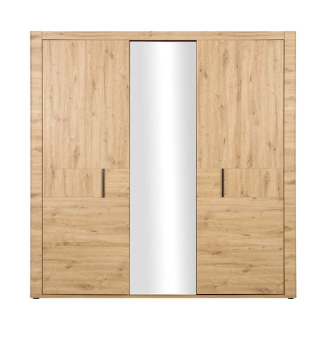 [722258] **ARMOIRE 3 PT-MIROIR - CONFIDENCE-H2T180
