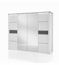 #ARMOIRE 4PT MIR+LED - VERTIGO