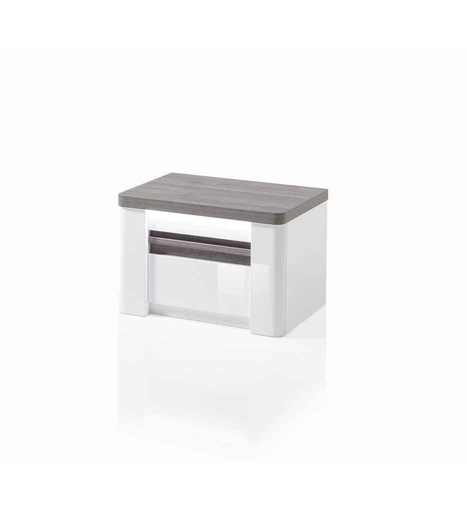 [725294] #CHEVET 1 T AVEC LED - VERTIGO