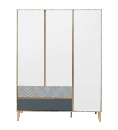 [665518] ARMOIRE 3PT - LARA-HOL180