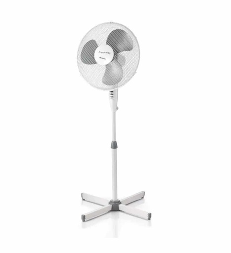 [702574] VENTIL S/PIED 40CM °ARIETE 845 BLANC