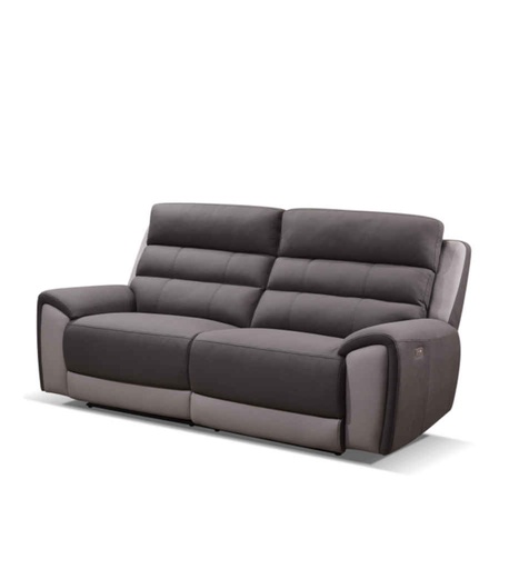 [010059] #CANAPE 3PL 2 REL EE-FAB/TISSU-D259/304-YB907