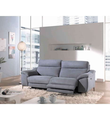[010175] CANAPE 2.5 PL+ 2 RELAX ELECT-RS-BO286-UKSP-TISSU AMO-15-CALIGARI
