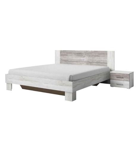 [030029] LIT 160*200 + 2 CHEVTES-224ZDH51-VERA ARCTIC