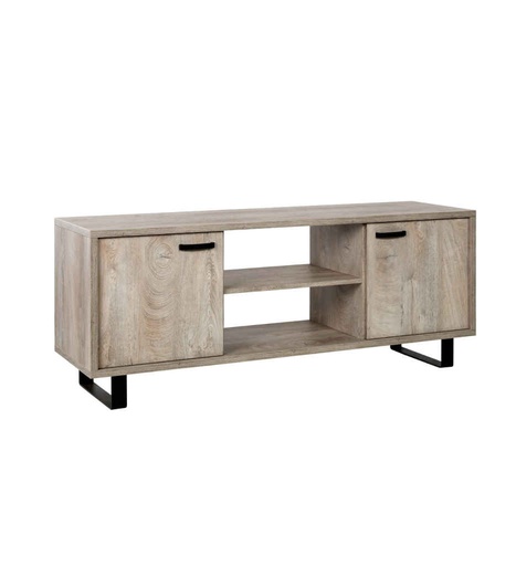 [0200171] MEUBLE TV-2PT/1N-170CM-COM2TV-HUMUS OAK-COMO
