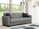 #BANQUETTE CLIC-CLAC GRIS CLAIR-(DELUXE 52-015)BELEM
