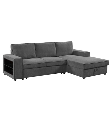 [010344] #ANGLE DROIT-CV+COFFRE-MK22855-JYH21081-19 DARK GREY-MILTON