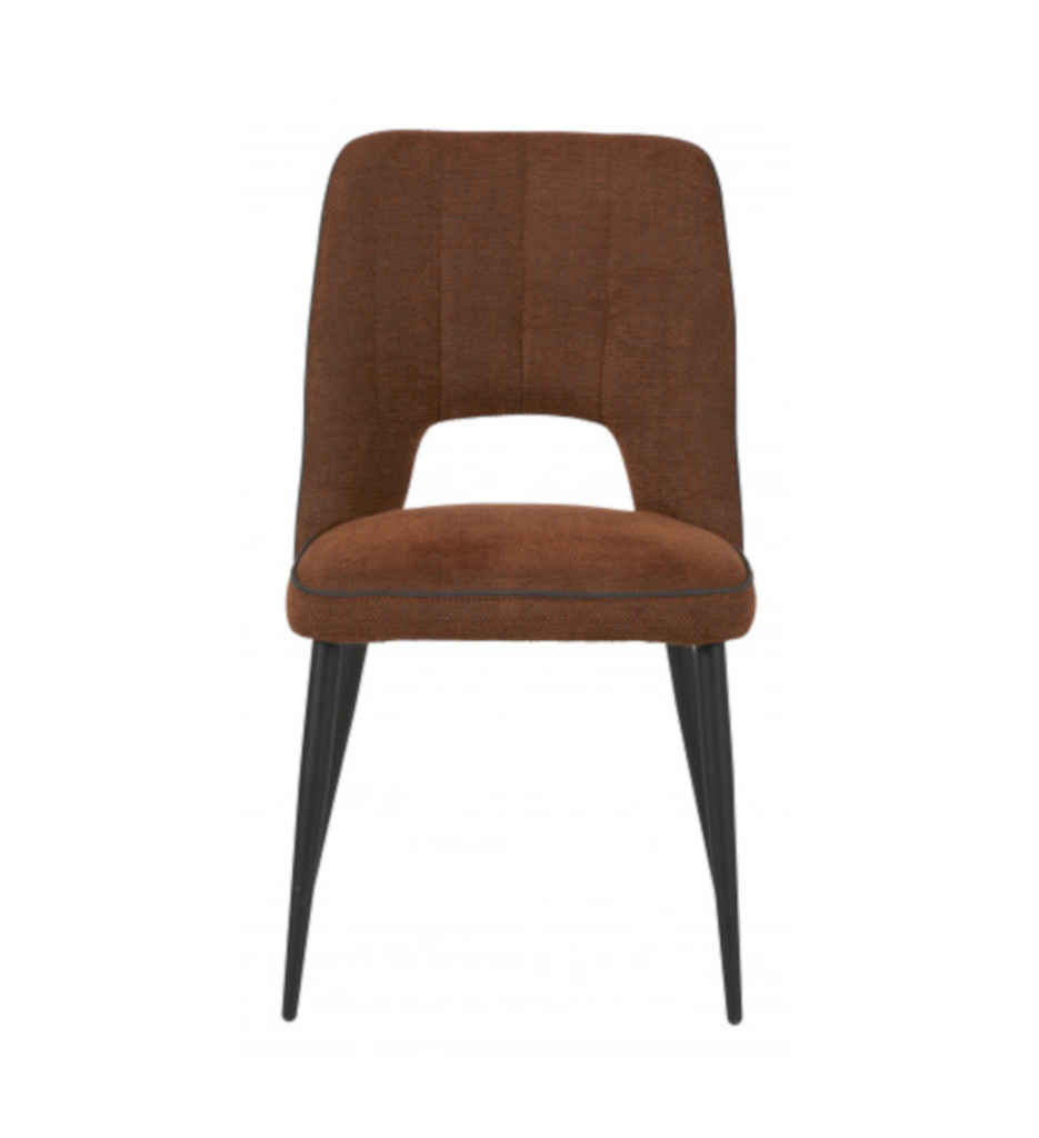 #CHAISE TISSU COPPER-ST2204
