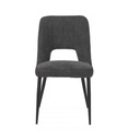 #CHAISE TISSU ANTRACITE-ST2204