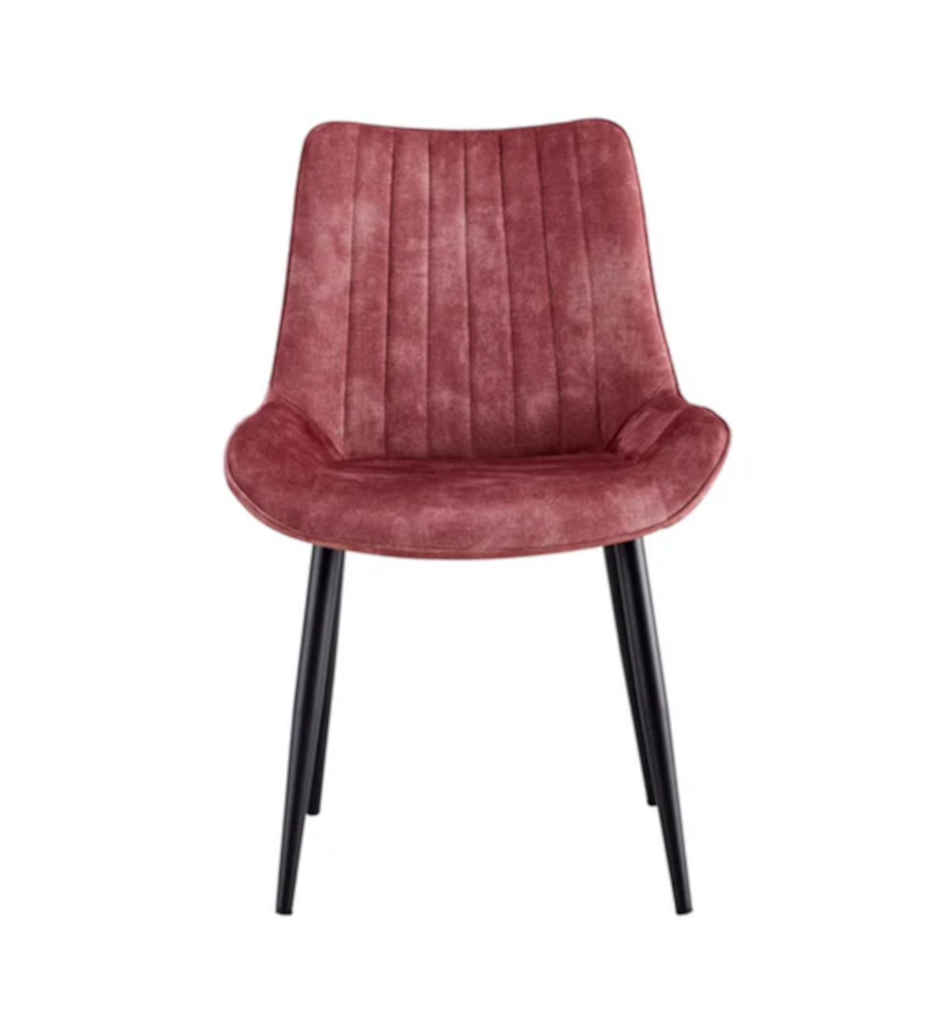 #CHAISES ROSE-TISSU -VAL THORENS-55131RE