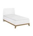 #LIT 90*200 CM-AD134.8100.90-BLANC NEIGE/ CHENE MASSIF-CARLSSON