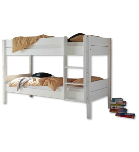 [040087] LIT SUPERPOSE 90*200 CM -56-471-17-SOUND BLANC