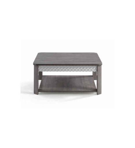 [0200279] TABLE BASSE-CHENE GRIS/BLANC-CARTESIA
