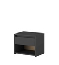 #CHEVET 1TIROIR/1NICHE-589266 LYON NOIR