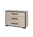 COMMODE 3 TIROIRS-COASTLAND OAK-SIERRA