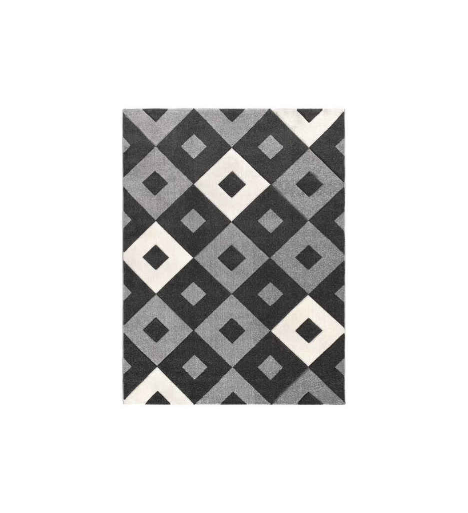 TAPIS  160 X 230 MADY GRIS