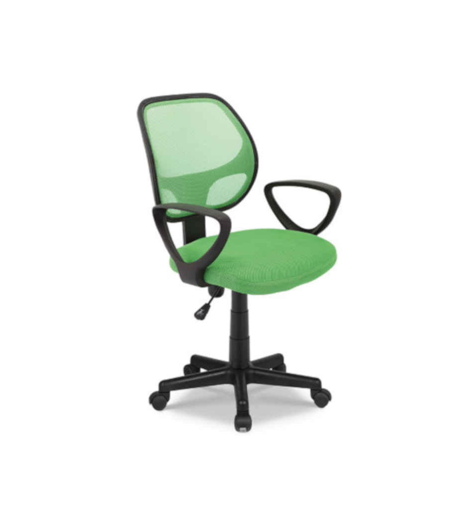 #CHAISE DE BUREAU 'HIPPA' MESH LIME 9741-7