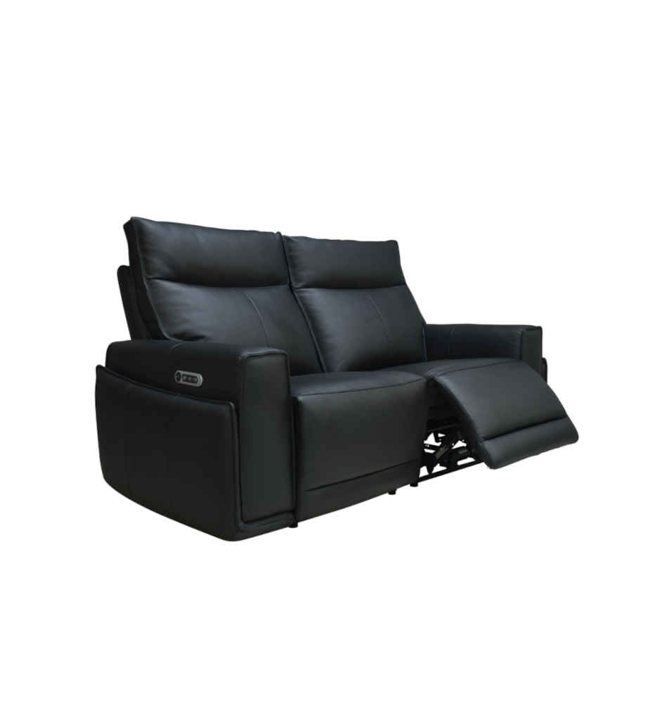 #CANAPE 2PL CUIR 2 REL ELECTR-PORT USB-TETIERE ELEC+SUPPORTS LOMBAIRES ELECT- R2 (LRE25+RRE25)-DB6AE801-1748LB-EB6A-11500A BLACK