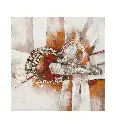 La géométrie abstraite Peinture acrylique 40x40 cm ST569-1-4040