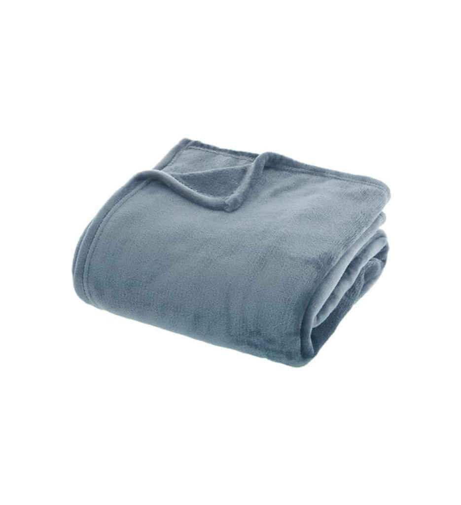 Plaid 180 x 230 cm flanelle orage 156048O