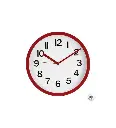 Horloge Loly diam 22 cm plastique assorti 137438