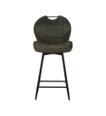 Tabouret de bar Burton kaki
