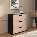 COMMODE 3 TIROIRS CELEST 0982CO3T