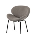FAUTEUIL TISSU GRIS-16244GR- BOGARD