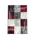 Tapis Diamond 663 Gris Rouge 120x170