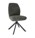 #CHAISE ROTATIVE 180°-TISSU GRIS ANTHRACITE-52959GA -PINOCCHIO