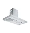 HOTTE DECO. 90CM INOX °HELVETIA HHDR90A35X1