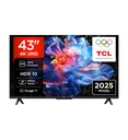 TV UHD 4K 108CM F °TCL 43V6C