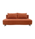 BANQUETTE LIT-TISSU LOFT TERRACOTTA- CV3-OLBIA