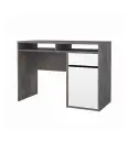 #Bureau Function Plus Béton oxydé/Blanc brillant 70488gxuu