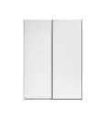 ARMOIRE 2 PORTES COULISSANTES-150CM-6800RP15-BLANC-SWING