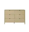 COMMODE 6 TIROIRS-L 134 CM-1H7J168-CHENE ROCWOOD-IZADI