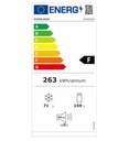 REF COMBI BLACK INOX 159+66L °EVERGLADES EVUD4031